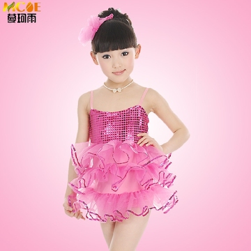 儿童舞蹈演出服女少儿芭蕾舞蹈裙六一幼儿园演出服装女童舞台纱裙