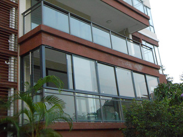 凤铝铝材1.2mm门窗 封阳台 铝合金推拉窗 可做中空玻璃隔音窗