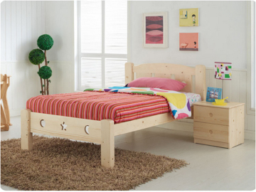淘时代包邮特价全实木床松木榻榻米床卧室双人床现代单人床儿童床