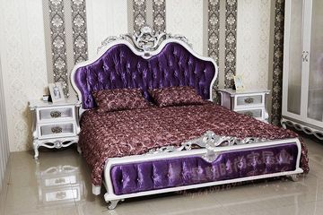 新古典家具 全实木床铺 欧式床双人床卧室公主床婚床A3030
