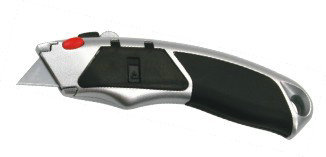 正品 Deli/得力工具 重金属型美工刀 8片连发 DL001