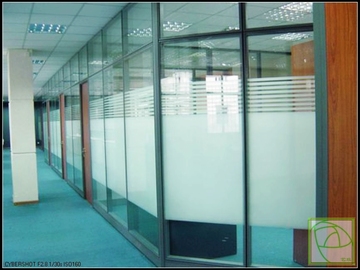 上海办公家具57款高隔断隔墙高隔间铝合金屏风单钢化玻璃爆款特价