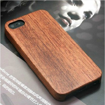 iPhone6s木制外壳 苹果六木头套 plus木质后壳 5S手机套 实木保护