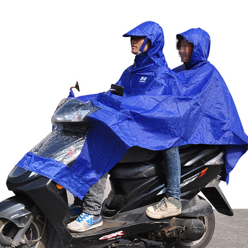 正品暴龙特级雨衣 双人摩托车雨衣 踏板车加厚双人特价雨披