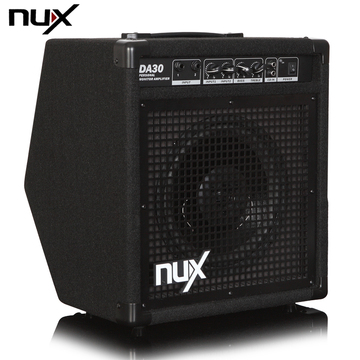 正品小天使NUX DA30电鼓音箱30W电子鼓架子鼓专用监听音响