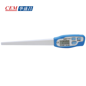 CEM华盛昌厂家直销 探针测温仪食品液体 土壤温度计高精度 DT-131