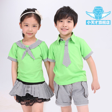 幼儿园园服新款韩版小学生校服童装儿童套装批发短袖装幼儿园班服