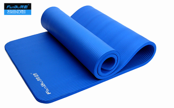 正品加厚NBR环保加长15mm运动垫/瑜伽垫/瑜珈垫/仰卧起坐垫