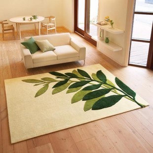 预售 简约时尚地毯客厅茶几卧室地毯手工腈纶地毯可定制