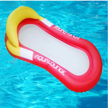 成人儿童游泳避暑单人水上浮排 充气浮床 水上躺椅 气垫床 送脚泵