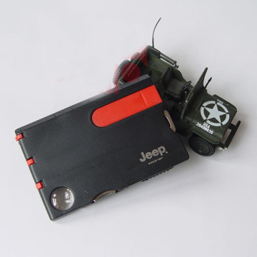 吉普堂JEEP专供定制礼品：迷你便携多功能军刀卡户外越野应急工具