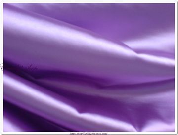 紫色色丁仿真丝绸缎 睡衣内衣浴衣时装舞蹈服婚庆装饰布料面料