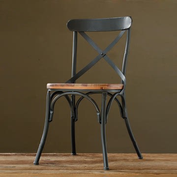 特价美式复古铁艺做旧复古酒吧餐桌椅 仿古咖啡餐桌椅 餐桌餐椅