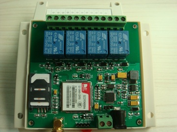 GSM 继电器控制板/GSM开关 继电器开关（带外壳）