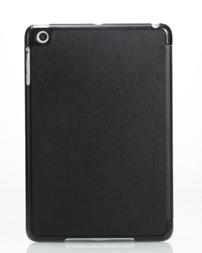 特价包邮苹果ipad mini cover 超薄三折休眠皮套保护套壳（黑色）