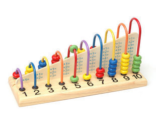正品微微木玩 精品1+1计算架 儿童早教玩具 木制益智玩具 0.9kg