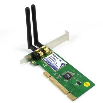 B-LINK/BL-LW04-A2 PCI 300M台式机内置无线网卡 wifi接收发射卡