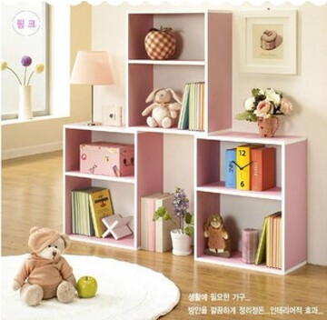 惊爆价卖疯了 韩式 简约书柜 书架 组合 置物柜两层书柜