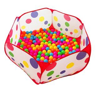 六角可折叠波波球海洋球池 海洋球池婴儿玩具 儿童玩具zCc8v5dJ