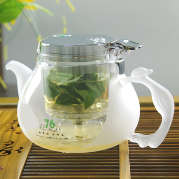 台湾76自动泡茶工具壶 FW-598 ml 内胆200ml高档玻璃茶具chahu