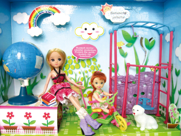 莎莲娜 工厂直销正品芭比公主礼盒套装芭比娃娃 女孩玩具