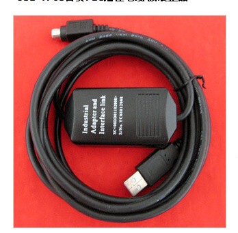 USB-TP03 USB 接口，连接台安 TP03系列PLC 的编程电缆