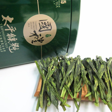 2015年新茶 黄山贡品太平猴魁 春茶绿茶 茶叶 猴坑手工捏尖50克