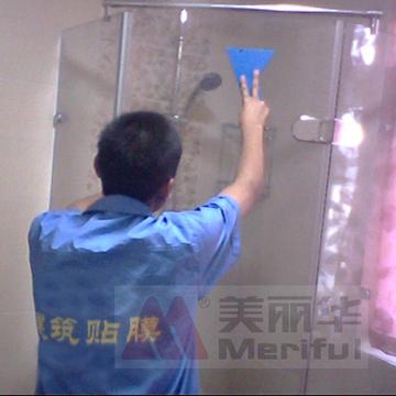 ★上海美丽华淋浴房/钢化玻璃专用安全防爆贴膜/免费上门专业施工