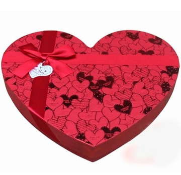 特价巧克力盒子心形礼品盒/27费列罗装 川崎玫瑰盒子 香皂花礼盒