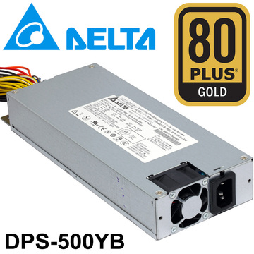 【效能工场】行货 DELTA 台达 1U 500W 服务器 电源！DPS-500YB！