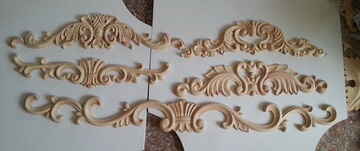 方块  东阳木雕 横贴花 装修装饰  橡木  机雕刻 厂家定做批发