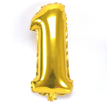 哈哈派对 节日派对 庆典装扮用品数字铝箔气球0-9 铝膜气球