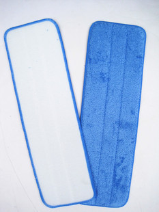 韩国超细纤维拖把替换巾 墩布巾▌1片 长条形拖把替换用 平板拖布