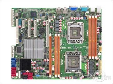 华硕ASUS Z8NA-D6主板 支持双路XEON E5500/5690 CPU LGA1366针