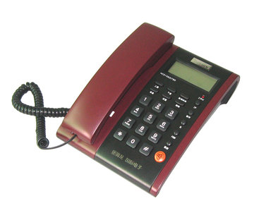 堡狮龙电话机HCD133 2型固定电话座机办公家用双接口来电显示