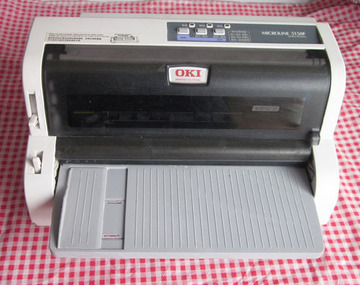 OKI7000 5100f USB接口F平推式 针式打印机 发票税控发票打印机