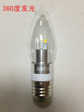 泓明灯饰 E14 E27 3w 灯泡 LED光源泓明灯饰;型号;E2000白黄