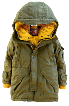 百仕博冬装童装 超强保暖活里活面男童棉衣大童可脱内胆加厚外套