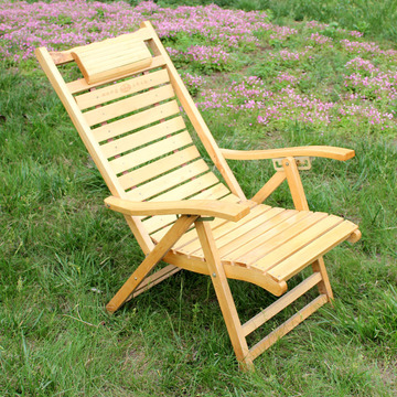 全国特价促销包邮折叠躺椅竹木椅实木椅午休午睡椅便携活动逍遥椅