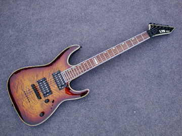 ESP LTD纯手工金属摇滚电吉他.吉他[视频】