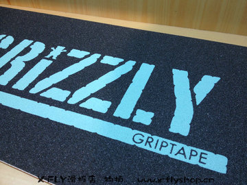 X-FLY滑板店:进口grizzly griptape小熊砂纸 合作款 签名款