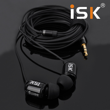 ISK sem5入耳式鉴赏耳塞HIFI耳塞 音乐 电脑K歌耳机