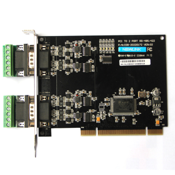 NLK-182 工业级 2口RS485/422转PCI串口卡  485板卡 485扩展卡