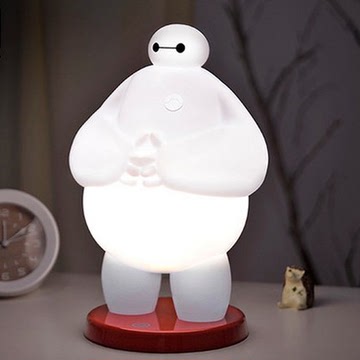 创意LED触摸三档可调光台灯实用卡通卧室儿童房宝宝灯夜光床头灯