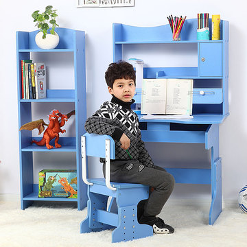 包邮 小学生书桌 多功能可升降矫姿防近视儿童学习桌椅套装写字台