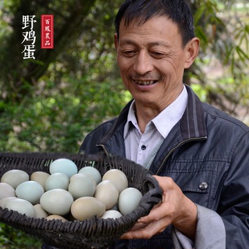 野鸡蛋20枚装 山林生态散养野山鸡蛋孕妇月子宝宝蛋 正宗土鸡蛋