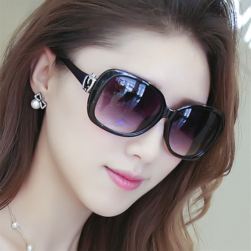 新款时尚韩版太阳眼镜 女复古大框潮眼镜 个性墨镜 旅游太阳眼镜