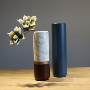 简欧创意树脂插花瓶现代极简主义生活装饰用品样板房客厅陈列摆件