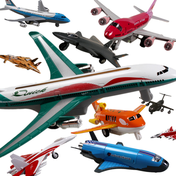 合金战斗机客机直升机模型儿童回力玩具仿真中国美国飞机金属声光