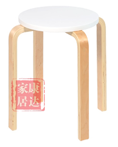 儿童实木小圆凳 餐凳 矮凳 彩色简约时尚 创意出口宜家其它凳凳木